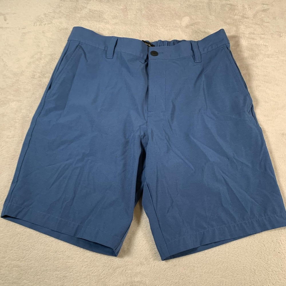 Banana Republic Shorts Mens 34 Blue Quick Dry Stretch Casual Lightweight Summer